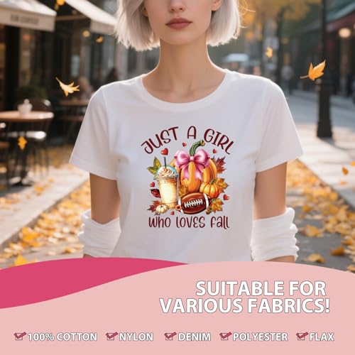 Fall Iron on Transfers for Tshirts - 20Pcs Dtf Transfers Ready to Press, Autumn Pumpkin Iron on Decals Patches, Fall Harvest Season Heat Sublimation Stickers for DIY Clothes Bags Pillows - color: Fall776