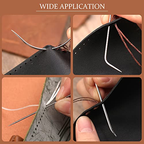 Veroave Sewing Needles, Curved Needle, 20 PCS Upholstery Needle - size: 20PCS