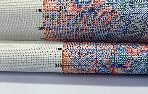 Moohue Stamped Cross Stitch Kits for Adults Animal Cat 14CT Pre Printed Cross Stitch Kits for Beginners (Winter Cute Cat) - color: Winter Cute Cat