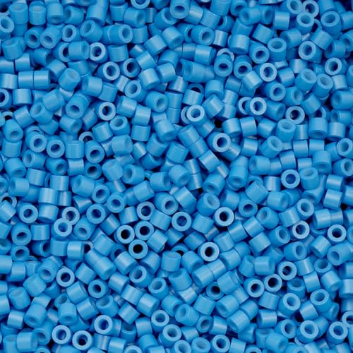 John Bead 25g Cylin Beads Opaque Blue Cerulean 11/0 Glass Cylindrical Seed Beads for Jewelry Bracelets Necklaces Earrings Making Embroidery - color: Blue Cerulean