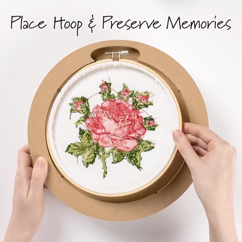 Bucilla, Embroidery Hoop Circle Frame, Fits 8" Embroidery Hoop - size: 8", style: Circle