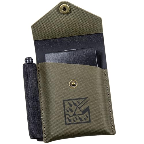 Rite in the Rain Monsoon On-the-Go Wallet, 3 3/8” x 3 ¾”, TPU fabric, Pen Holder (No. C971) - style: Wallet Kit