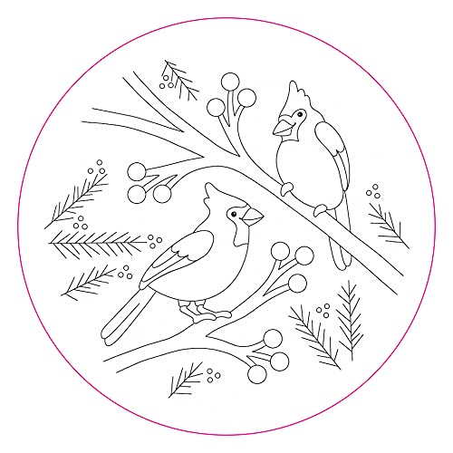 Christmas Embroidery Transfers (set of 10 hoop designs!)