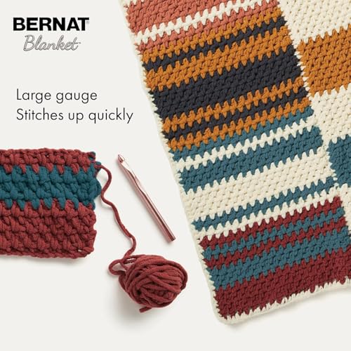 BERNAT BLANKET BB, MISTY GREEN - color: Misty Green, size: 1 Pack