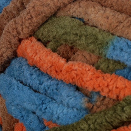 Bernat Blanket Super Bulky Yarn, 5.3oz, Guage 6 Super Bulky, Cozy Cabin - color: Cozy Cabin, size: Small Ball
