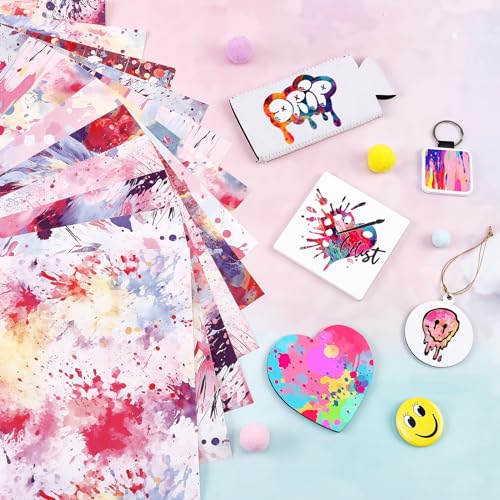 Paint Ink Sublimation Transfer Ink Paper 12 Sheets 12 * 10in - color: Ink