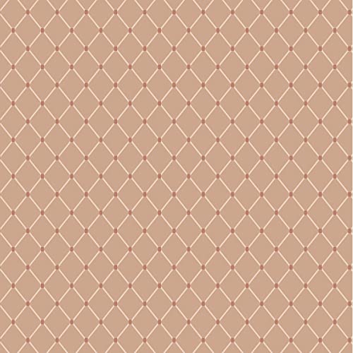 Stitch & Sparkle 100% Cotton Duck Cloth Print 45" Wide, DIY Project, Craft & Quilt Fabric for Sewing, Upholstery Home Décor, Cut by the Yard, Diamond Rose - color: Diamond Rose, size: Cut by the yard