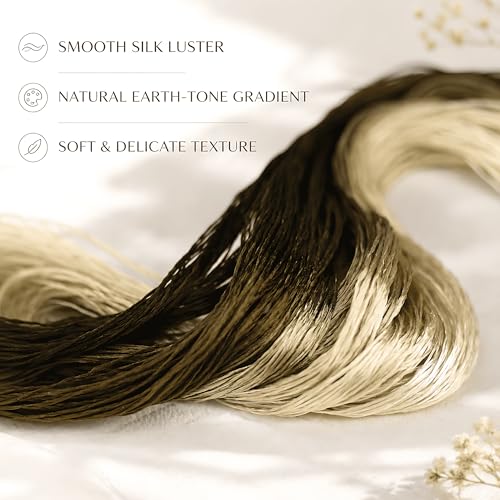 Mulberry Silk Floss Embroidery Thread Floss-Cross Stitch Threads China Silk Woven Jewelry Threads DIY Sewing Kits (57) - color: 57