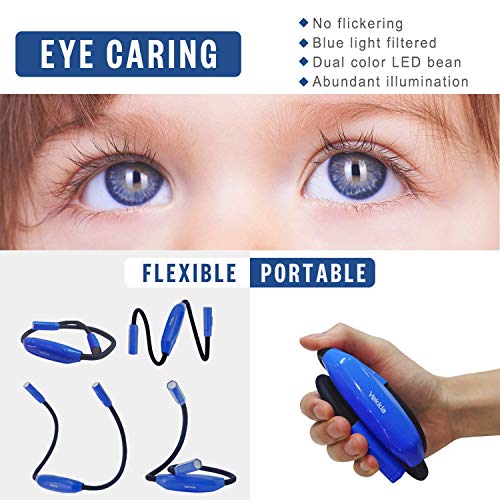 Vekkia Lightweight Neck Reading Light - 3 Colors, 9 Brightness