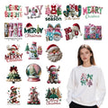 20Pcs Christmas Iron on Transfer Decal Dtf Transfers Ready to Press - color: Christmas254