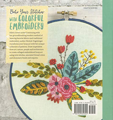 Boho Embroidery: The Pattern Collection: Over 30 Modern Motifs & 20 Traditional Stitches