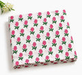 100% Cotton Fabric by the Yard, Hand Block Print Fabric for Sewing RB-187 - color: Rb-187 White, size: 5 Yard pre cut
