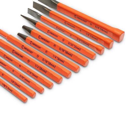 Crescent 12 Piece Set, Punch & Chisel - CPCCHS12 - style: 12 Piece