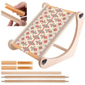 Adjustable Embroidery Table Stand, Wooden Cross Stitch Hoop Holder