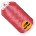 New brothread 5000M Huge Spool Embroidery Machine Thread - Deep Rose - color: Deep Rose-086