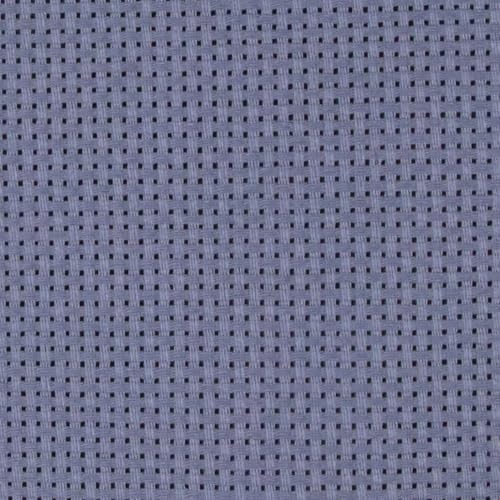 KCS 19" x 28"(48cmx72cm) 11CT Counted Cotton Aida Cloth Cross Stitch Fabric (Light Steel Grey) - color: Light Steel Grey