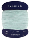 Sashiko Thread Thinner Weight 40m Col. 206 -Mint Cream- Japanese Embroidery & Quilting by Yokota - color: Mint