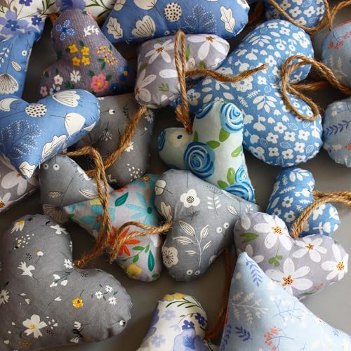 Charm Packs for Quilting 5 Inch Clearance, Quilting Cotton Fabric Squares Precut Blue and Grey Color Fabric Bundles for Craft DIY … - color: Color-4