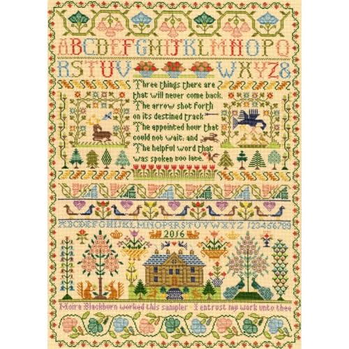 Bothy Threads Cross Stitch Kit - Three Things