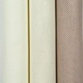 KCS 3 pc of 15" x 18"(38cmx45cm) 16 Count Cross Stitch Cotton Aida Cloth Needlework Rolled Fabric Box,16CT,Antique White +Cream+Khaki - color: Antique White +Cream+khaki, size: 16CT