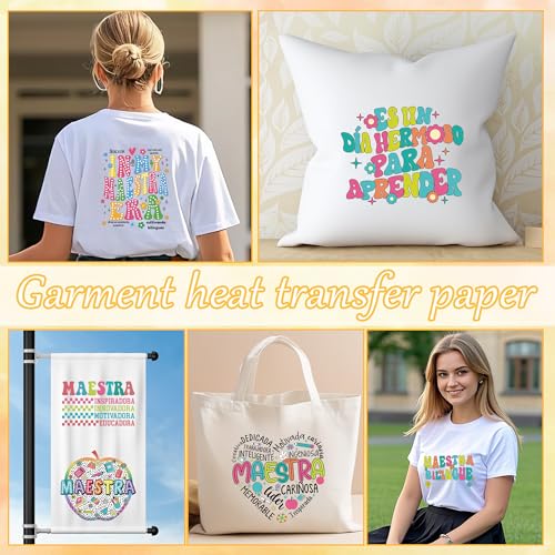 Spanish Teacher DTF Transfers Ready to Press, Iron on Decals for T-Shirts - style: Spanish Teacher627