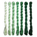 Natural 100% Silk Thread, Handmade Embroidery Thread Silk Floss 7 Colors 110m Each (91) - color: 91