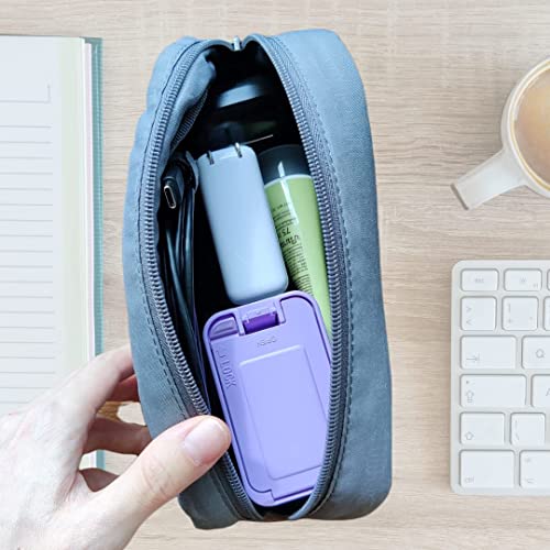 0.2L Size Portable Pen-Needle Disposal Container [Pack of 3] Diabetes Care (0.2L, Purple+Clear, 3) - color: Purple+Clear