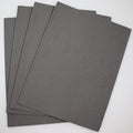 KCS 4/6 pc of 12" x 18" 18CT Counted Cotton Aida Cloth Cross Stitch Fabric (4 pc, Medium Grey) - color: Medium Grey, size: 4 pc
