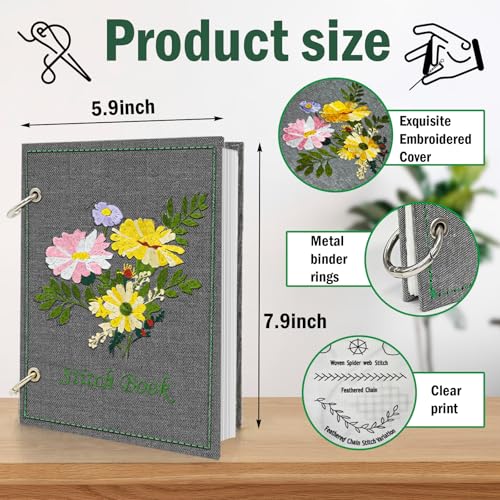 Kenburg Embroidery Stitch Book for Beginners