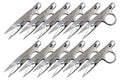 Ultima 4.5” Thread Nippers – Hot Forged Precision Thread Snips, Embroidery Snipper & Seam Cutter (12 Pack) - size: 12 Pack