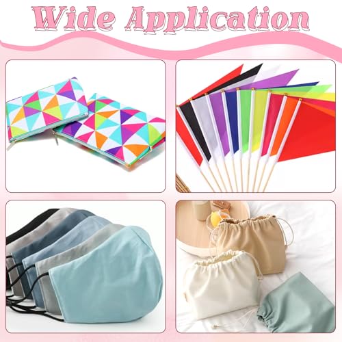 Zorfeter Cotton Fabric Bundles, 4" x 4", 50 Pcs, Solid Color - size: 4x4 Inch