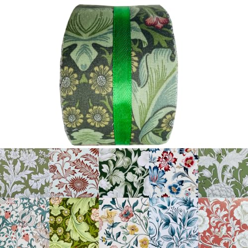 100% Cotton Quilting Fabric Jelly Roll Fabric-Morris Pattern A - color: Morris Pattern a