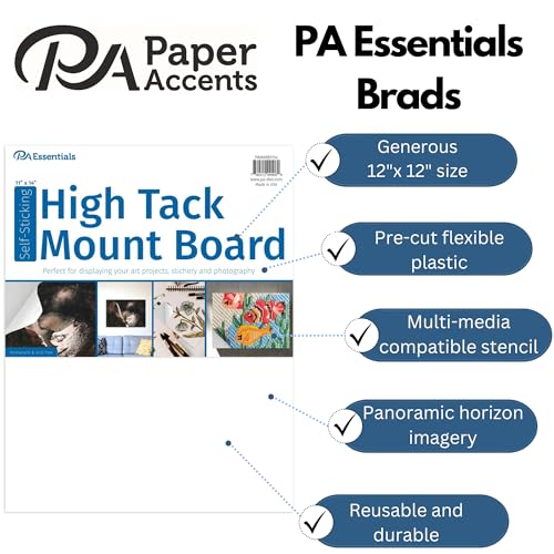 PA Ess Self-Stick High Tack Mount Board 11x14