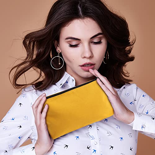 Saintrygo 30 Pcs Canvas Makeup Bags Bulk,7.5 X 5 X 1.8 Inch,Classic - color: Classic, size: 7.5 x 5 x 1.8 Inch