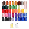 Simthread 42 Colors 550Yds 40WT Polyester Embroidery Thread Set - color: 42 Colors