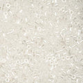 John Bead 25g Cylin Beads Crystal Luster 11/0 Glass Cylindrical Seed Beads for Jewelry Bracelets Necklaces Earrings Making Embroidery - color: Transparent Crystal Luster