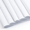 6 Pcs Cross Stitch Fabric 14 Count Aida Cloth for Needlework - color: White
