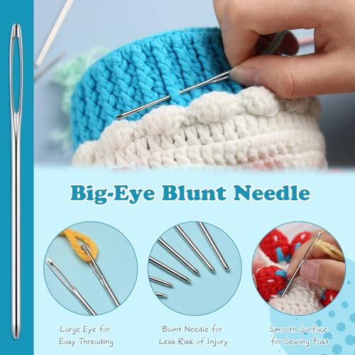 16 Pcs Lace Crochet Hooks Set, 0.5mm-2.5mm Small Crochet Hooks - size: 33 PCS
