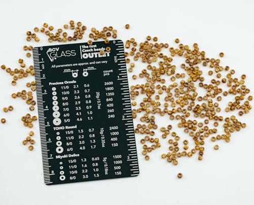 10g TOHO Seed Beads 8/0, Small Japan rocailles, #41+T Beige Picasso Hybrid - color: 41+T - 8/0