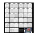 34 Pcs Sashiko Stencil Kit,Reusable Plastic Embroidery Quilting Templates