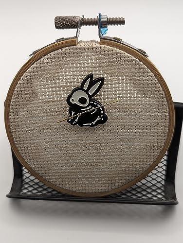 Glow in The Dark Skeleton Rabbit Needle Minder