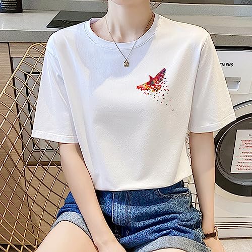 10PCS Small Size Butterfly Iron On Decals Thermal Transfer Stickers for Clothing Heat Press Decoration Appliqued Sublimation Patches Iron On Transfer Designs Heat Press Vinyl for Shirts - size: Small butterfly