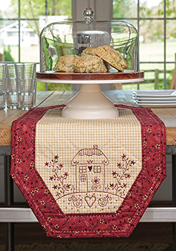 Tabletop Stitchery: Set Your Table with 12 Inviting Embroidery and Patchwork Patterns