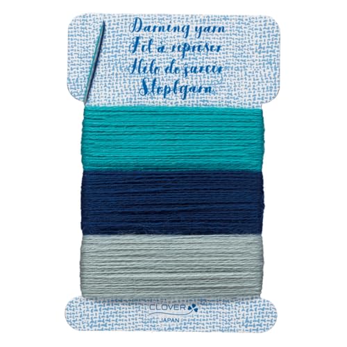 Clover Darning Yarn Blue