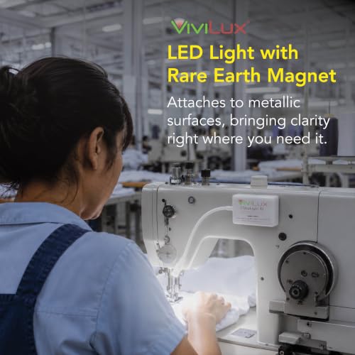 ViviLux Ultralight XL Craft & Sewing Light, Magnetic Mount, 1500 Lumen LED - size: XL (Magnet)