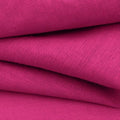 NSGZ Hot Pink Linen Cotton Fabric 1 Yard 61" Wide, Linen Cotton Blend - color: Hot Pink, size: 1 Yard