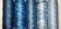 Sue Spargo Eleganza #8 Perle, Five 70yd Spools of Polished Cotton Thread for Embroidery Bundle (J - Stormcloud)