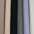 KCS 6 pc of 15" x 18" (38cmx45cm) Counted Cotton Aida Cloth Cross Stitch Fabric Rolled Box (16CT-K) - color: 16ct-k