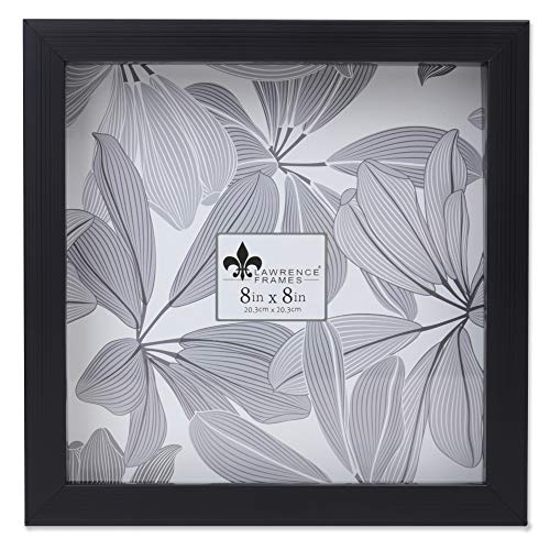 Lawrence Frames 785088 Shadow Box Frame, 8x8, Black - color: Black, size: 8 x 8 inches