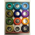 Wonderfil Eleganza #8 Perle Cotton Embroidery Thread Sampler Collection, "Coral Reef"